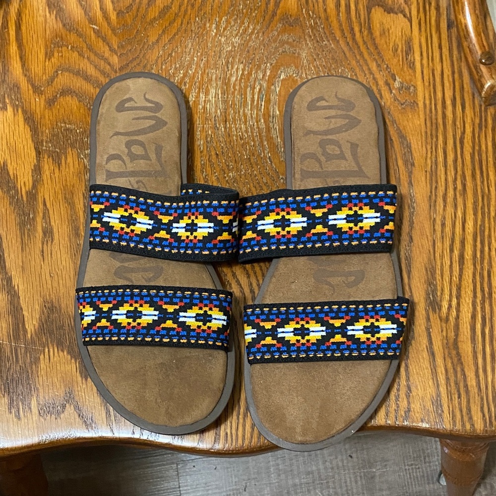 Colorful Beaded Women's Sandals